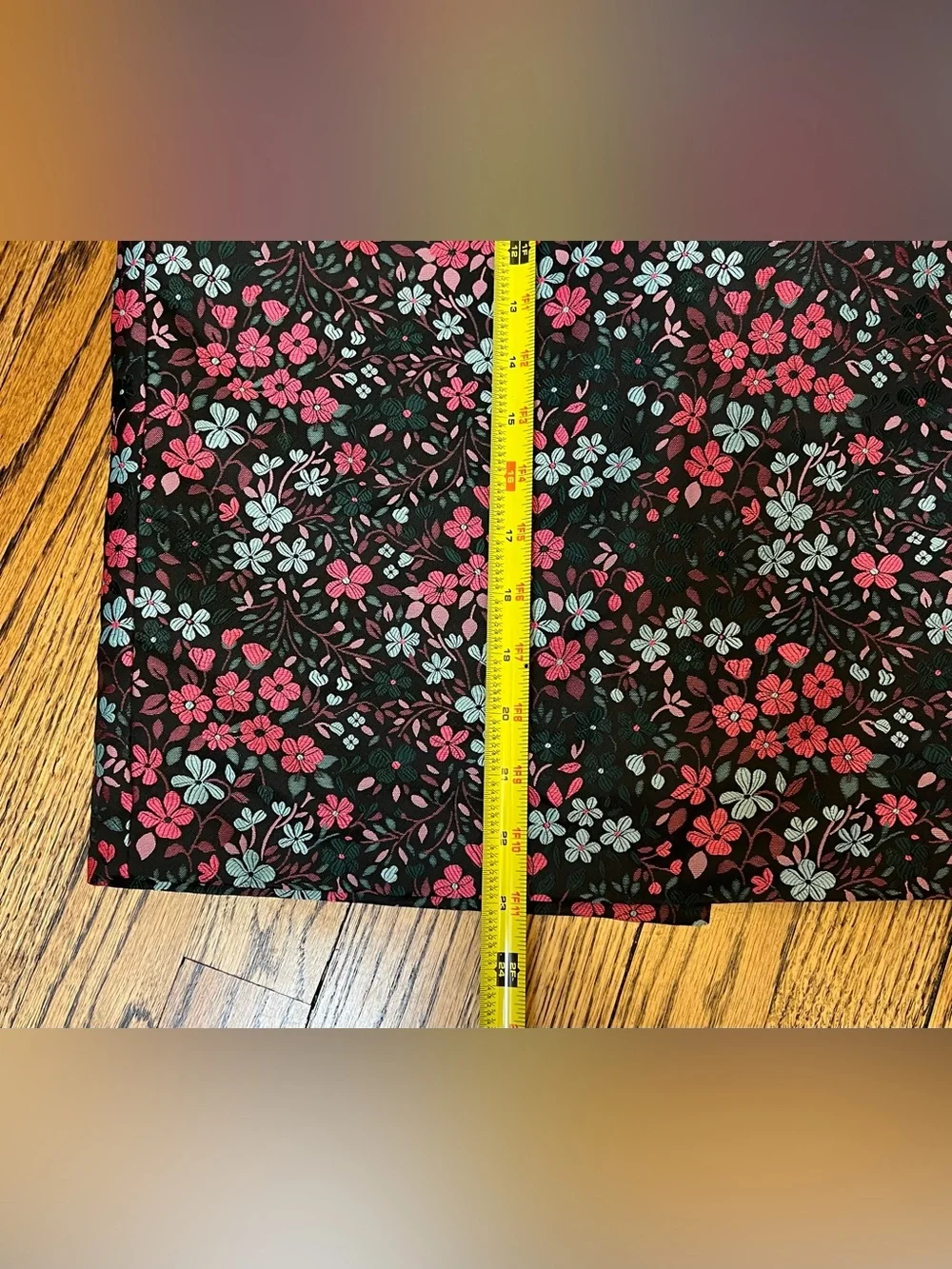 Boden Straight Pencil Skirt Women’s Size 10 Black Floral AOP Summer Work Preppy
